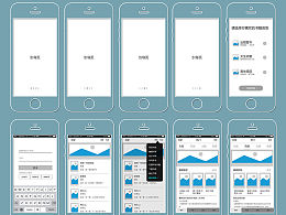 卡片管理軟件的手機交互設(shè)計流程圖
